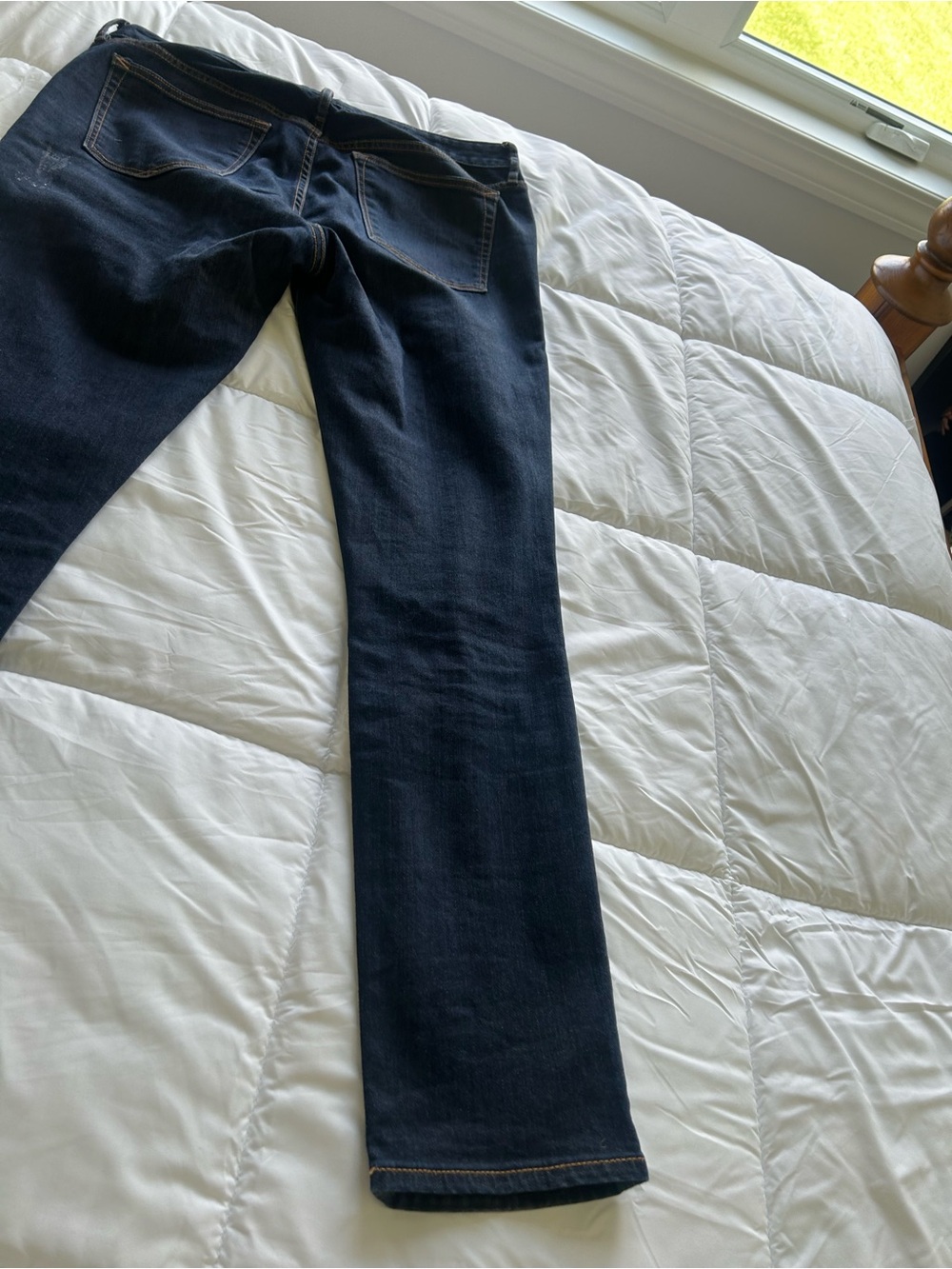 GAP Women's Dark Indigo Straight Jeans